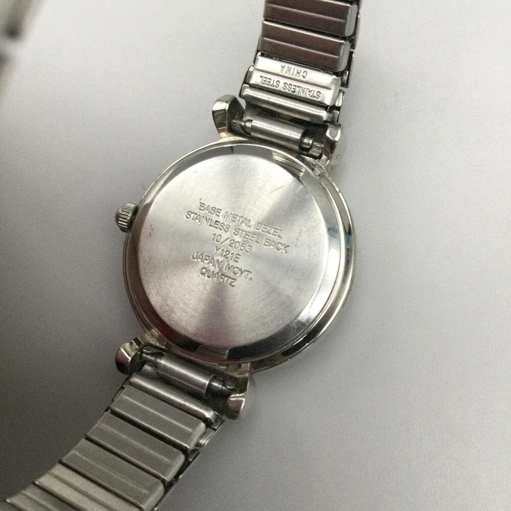 Anne Klein 10/2055 Womens Watch 26mm Silver Dial Expansion Bracelet New Battery